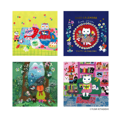 Shinnippon Calendar × Yumi Kitagishi Mini Wall Calendar 2027