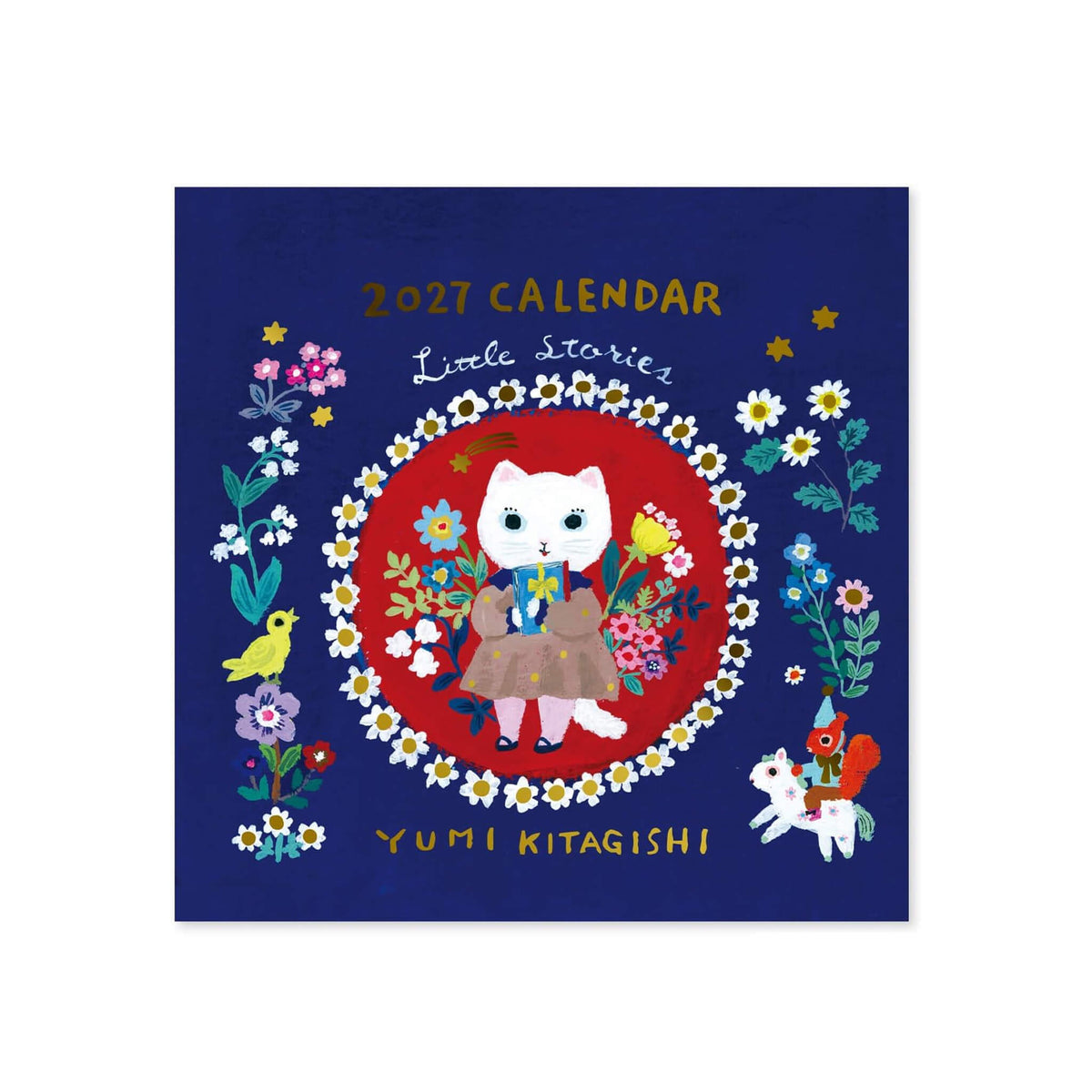 Shinnippon Calendar × Yumi Kitagishi Mini Wall Calendar 2027