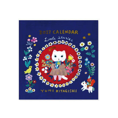 Shinnippon Calendar × Yumi Kitagishi Mini Wall Calendar 2027