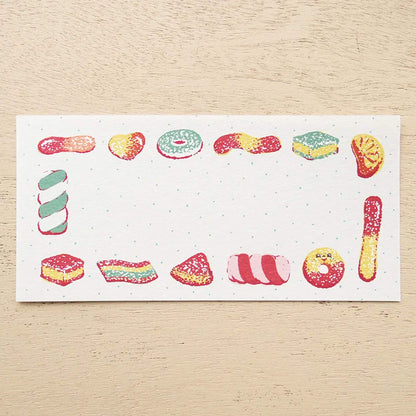 Cozyca Ippitsusen Letter Pad - Yummy Papers [Brevblock]