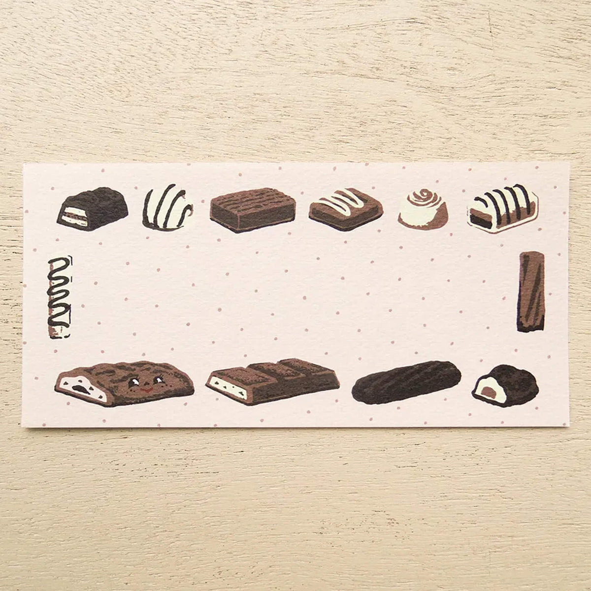 Cozyca Ippitsusen Letter Pad - Yummy Papers [Brevblock]