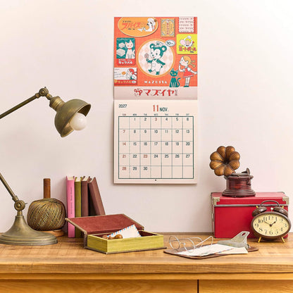 Shinnippon Calendar × ob1toy LP Wall Calendar 2027