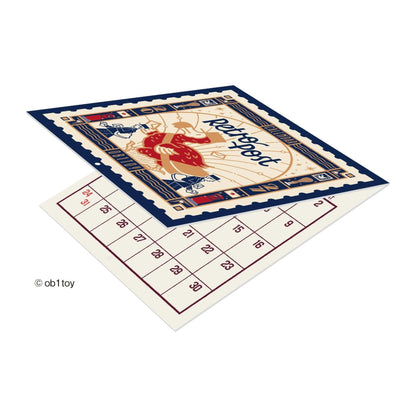 Shinnippon Calendar × ob1toy LP Wall Calendar 2027