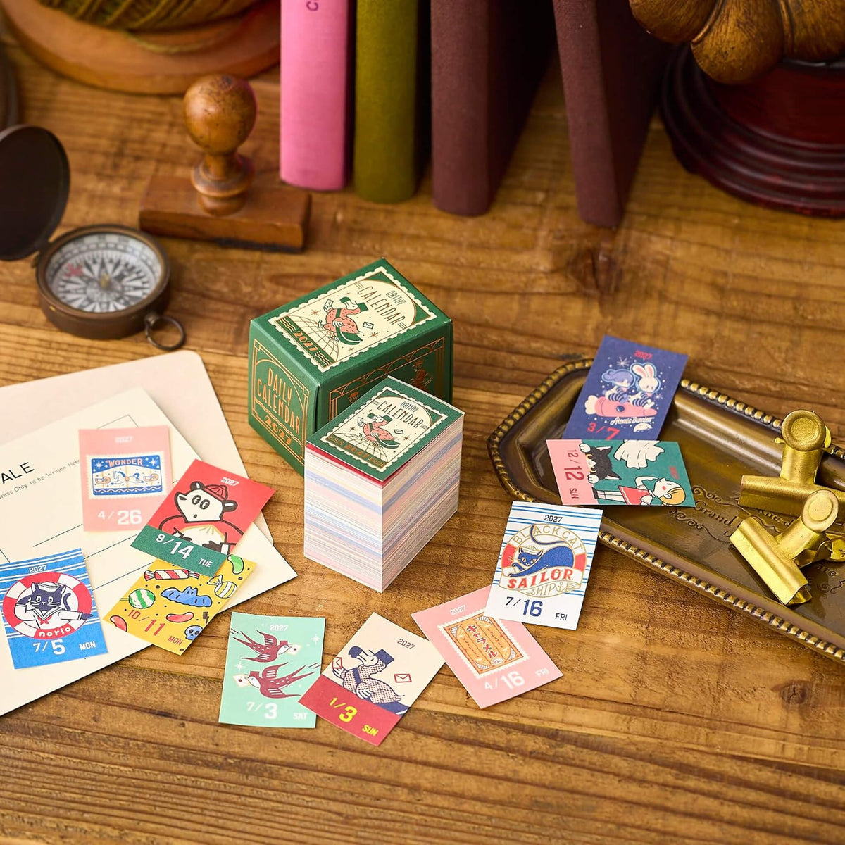 Shinnippon Calendar × ob1toy Mini Mini Daily Calendar 2027
