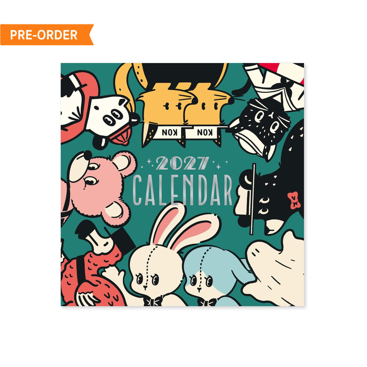 Shinnippon Calendar × ob1toy Mini Wall Calendar 2027