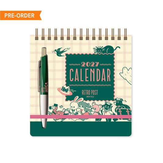 Shinnippon Calendar × ob1toy Scribble Weekly Calendar 2027