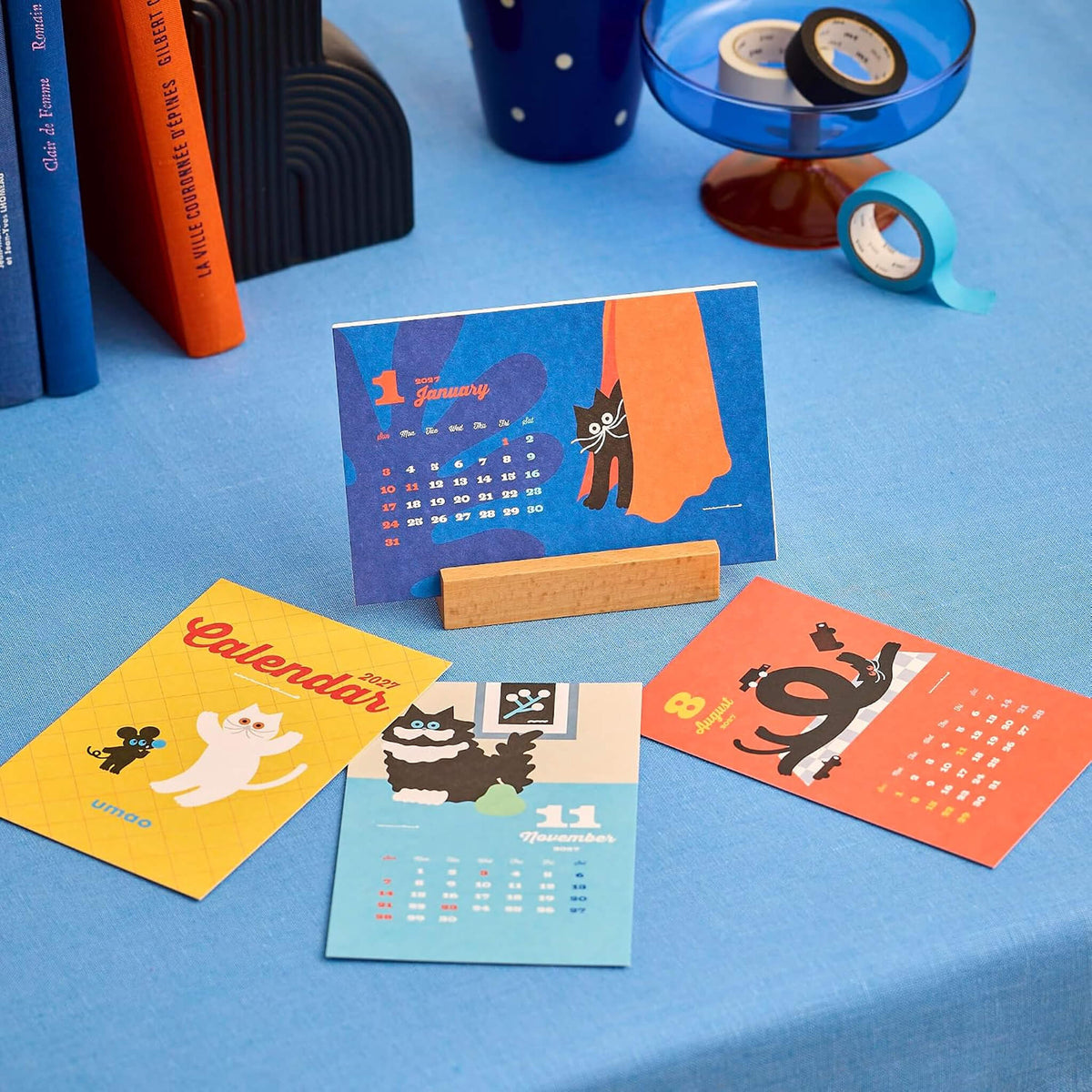 Shinnippon Calendar × umao Desktop Calendar 2027
