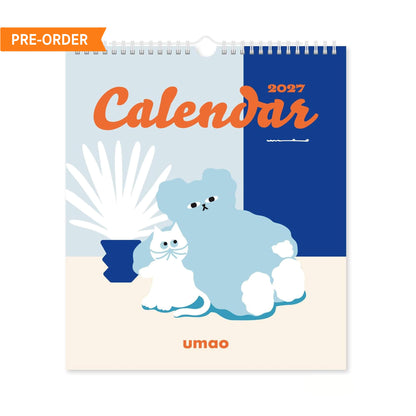 Shinnippon Calendar × umao Wall Calendar 2027
