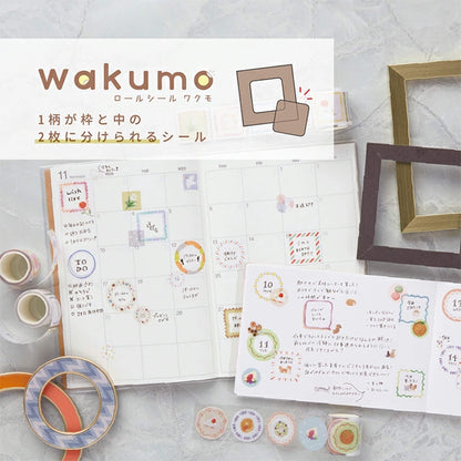 Sun-Star Wakumo Roll Sticker - Square - Patterns