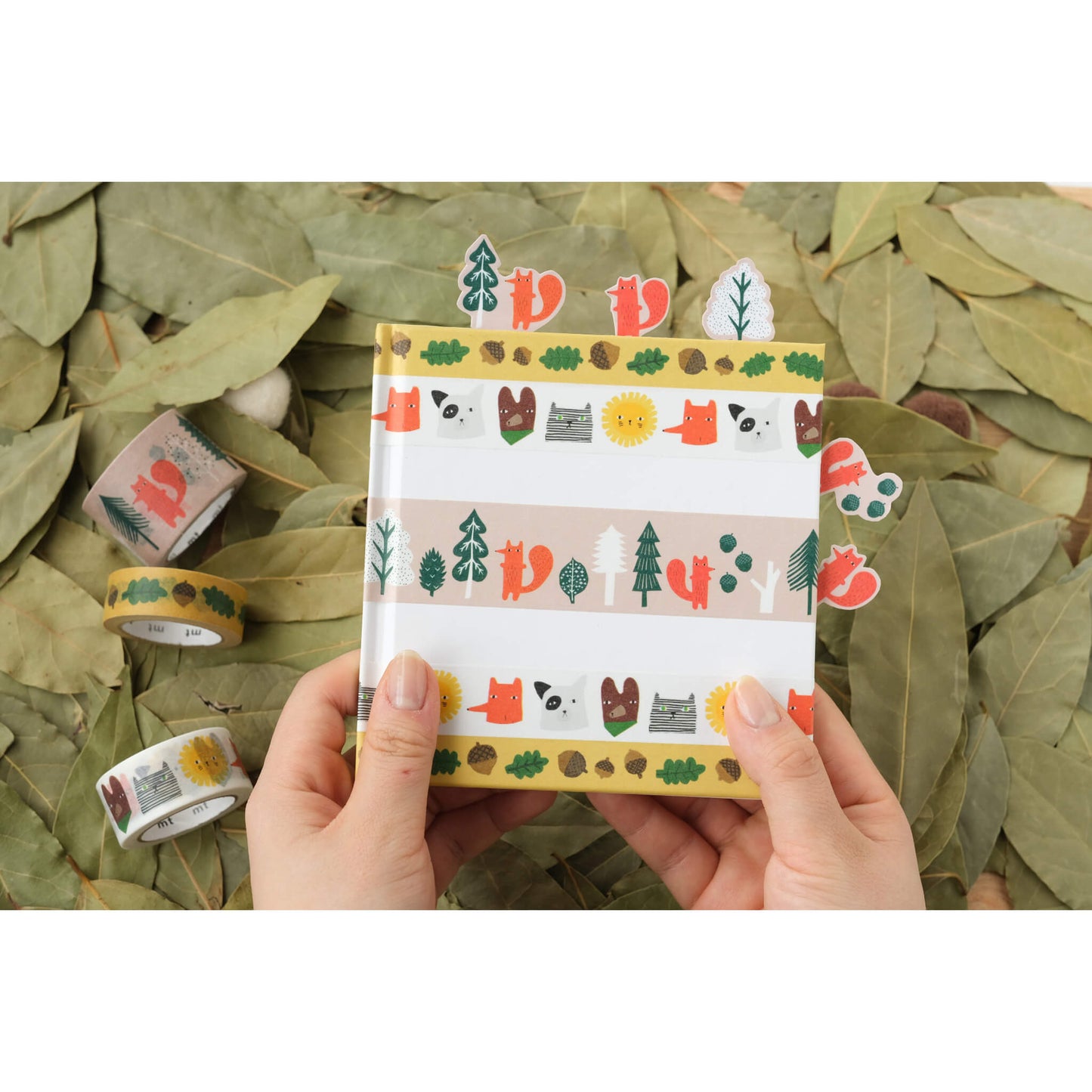 mt × Donna Wilson Washi Tape - Cyril in the Forest [30mm] [Washi Tejp]