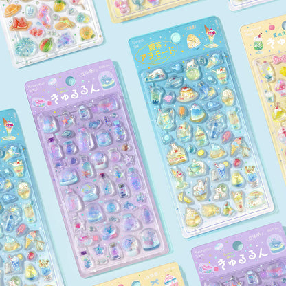 BGM Kyururun 3D Sticker 2026 Summer Limited - Summer Sweets [Klistermärkeark]