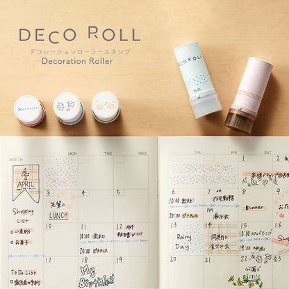 PLUS Deco Roll Stamp - Border [5mm] [Självfärgande stämpel]