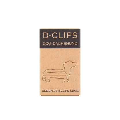 Midori D-clips Mini Box - Dachshund [Gem]
