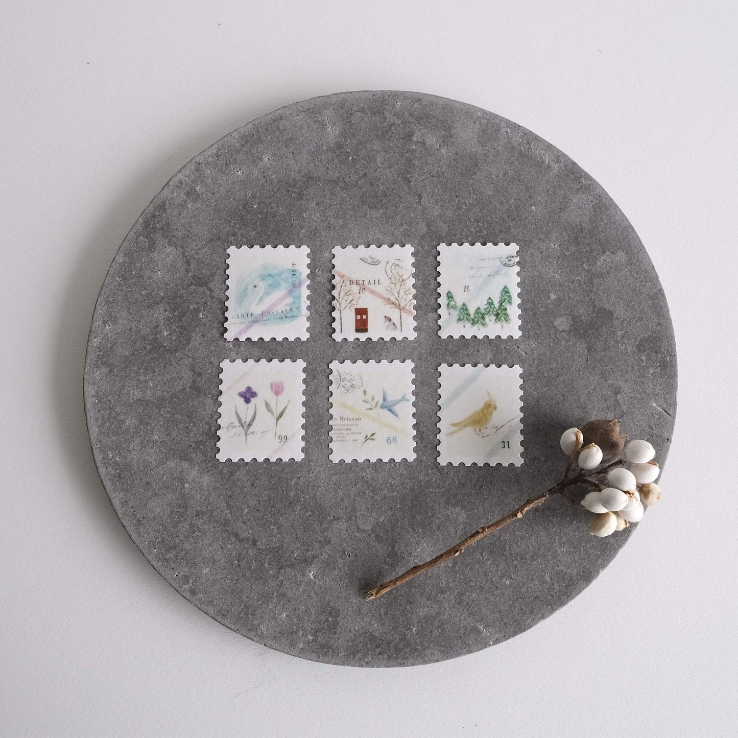 Yohaku Flake Stickers F-017 Collection