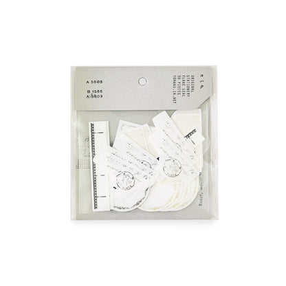 Yohaku Flake Stickers F-021 Message