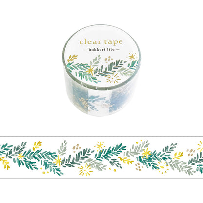 Mind Wave Hokkori Life Foil Clear Tape - Fir Tree