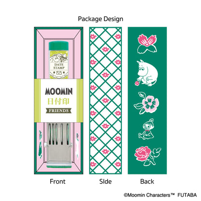 Futaba Moomin 80th Anniversary Date Stamp Friends