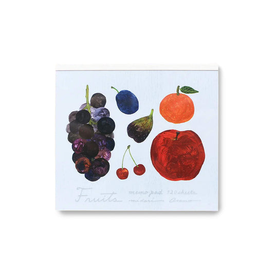 Cozyca Block Memo Pad - Fruits