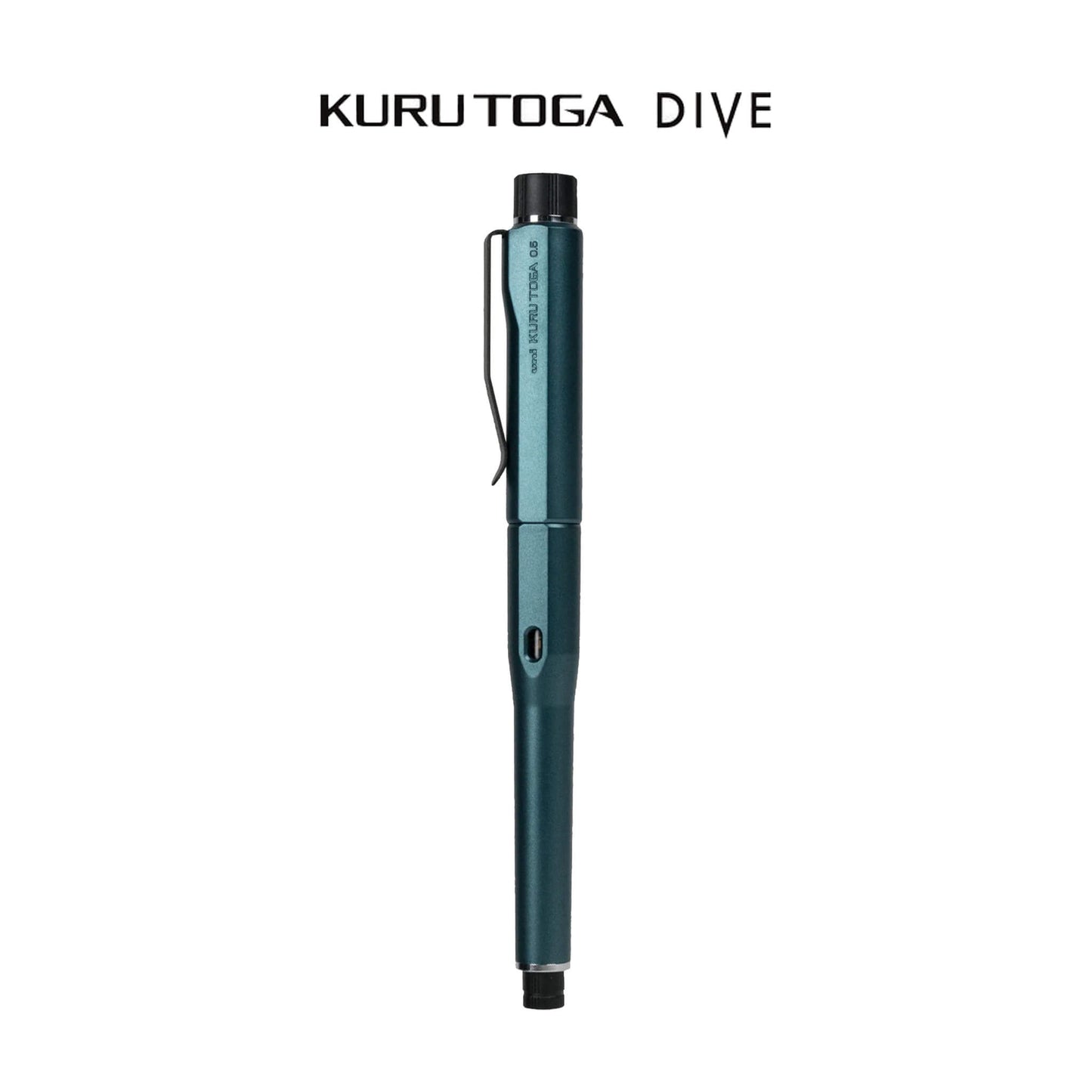Uni Mitsubishi Kuru Toga Dive Mechanical Pencil 0.5mm Dense Green [Stiftpenna]
