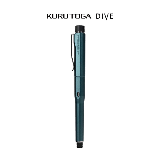 Uni Mitsubishi Kuru Toga Dive Mechanical Pencil 0.5mm Dense Green [Stiftpenna]
