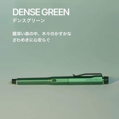 Uni Mitsubishi Kuru Toga Dive Mechanical Pencil 0.5mm Dense Green [Stiftpenna]