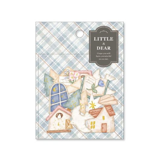 Mind Wave Little & Dear 3D Flake Sticker - Home