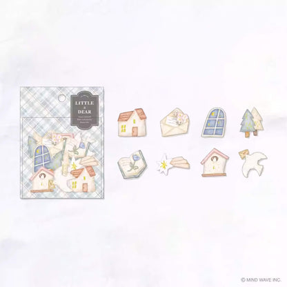 Mind Wave Little & Dear 3D Flake Sticker - Home