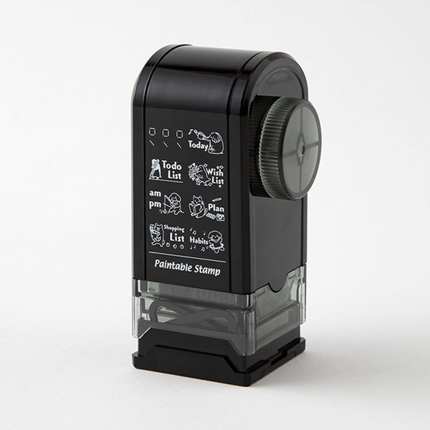 Midori Paintable Rotating Stamp Dial - List [Roterande stämpel]