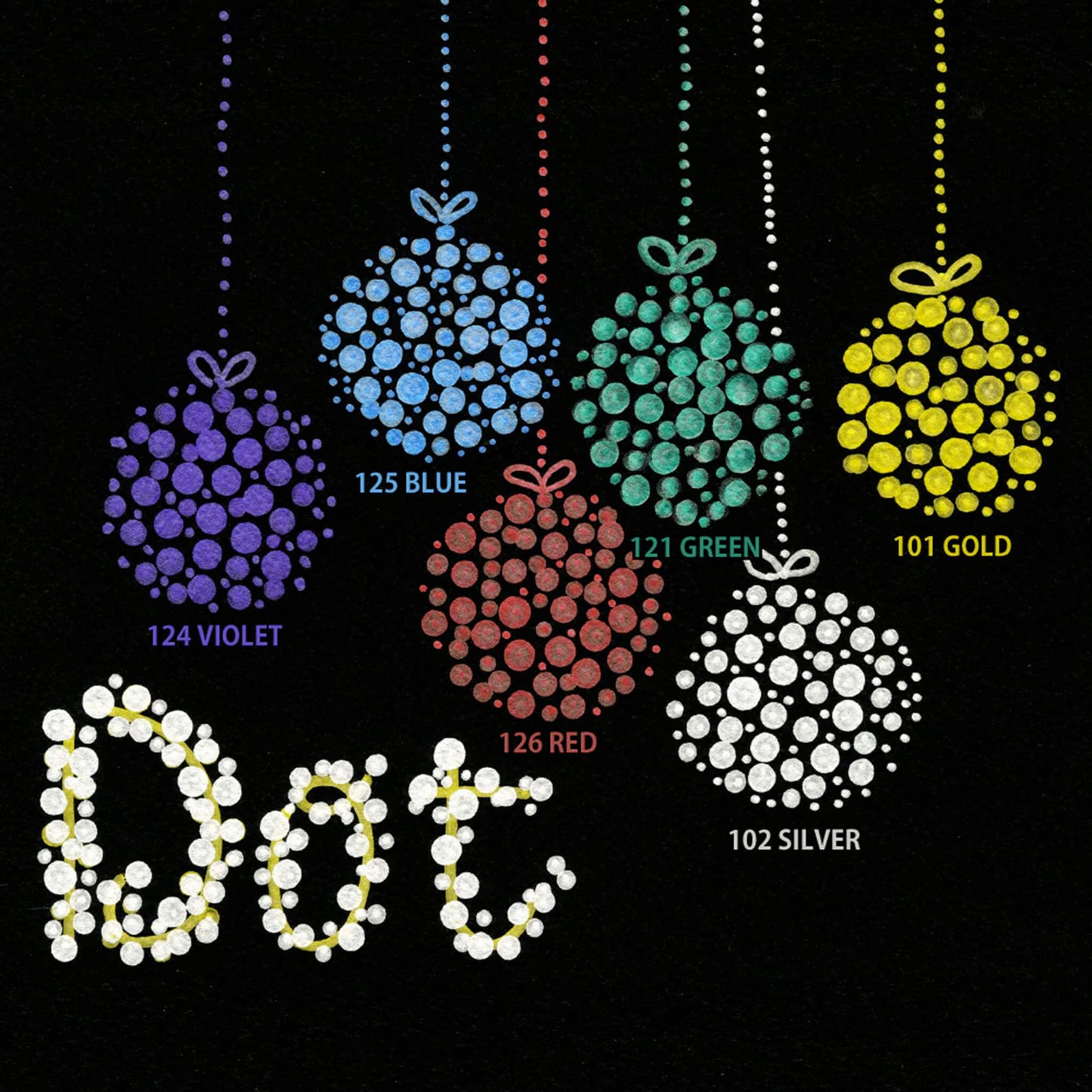 Kuretake ZIG Clean Color Dot Metallic