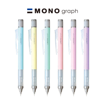 Tombow MONO Graph Mechanical Pencil Pastel Color Barrel Series 0.5mm