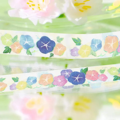 BGM Washi Tape Foil 2025 Summer Limited - Morning Glory [15mm Width]