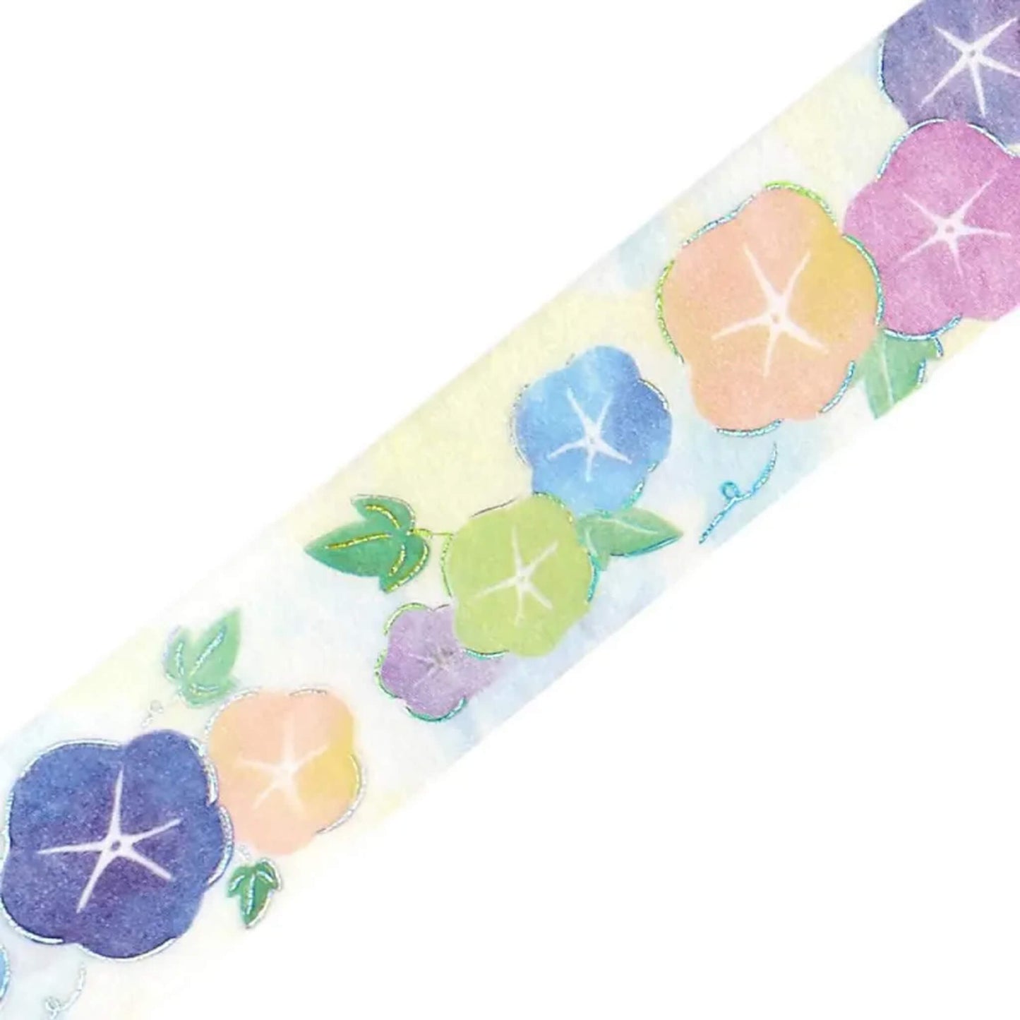 BGM Washi Tape Foil 2025 Summer Limited - Morning Glory [15mm Width]