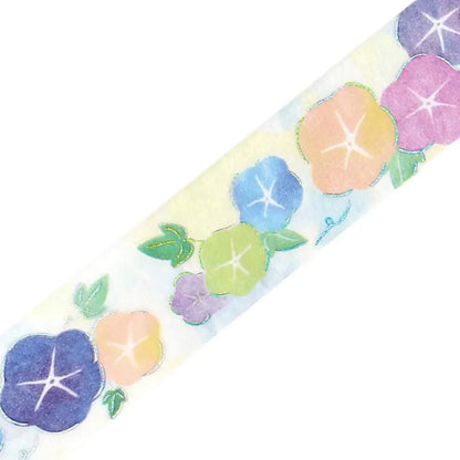 BGM Washi Tape Foil 2025 Summer Limited - Morning Glory [15mm Width]