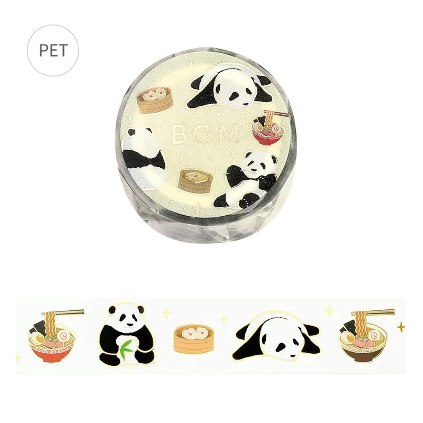 BGM Foil Clear Tape - Panda