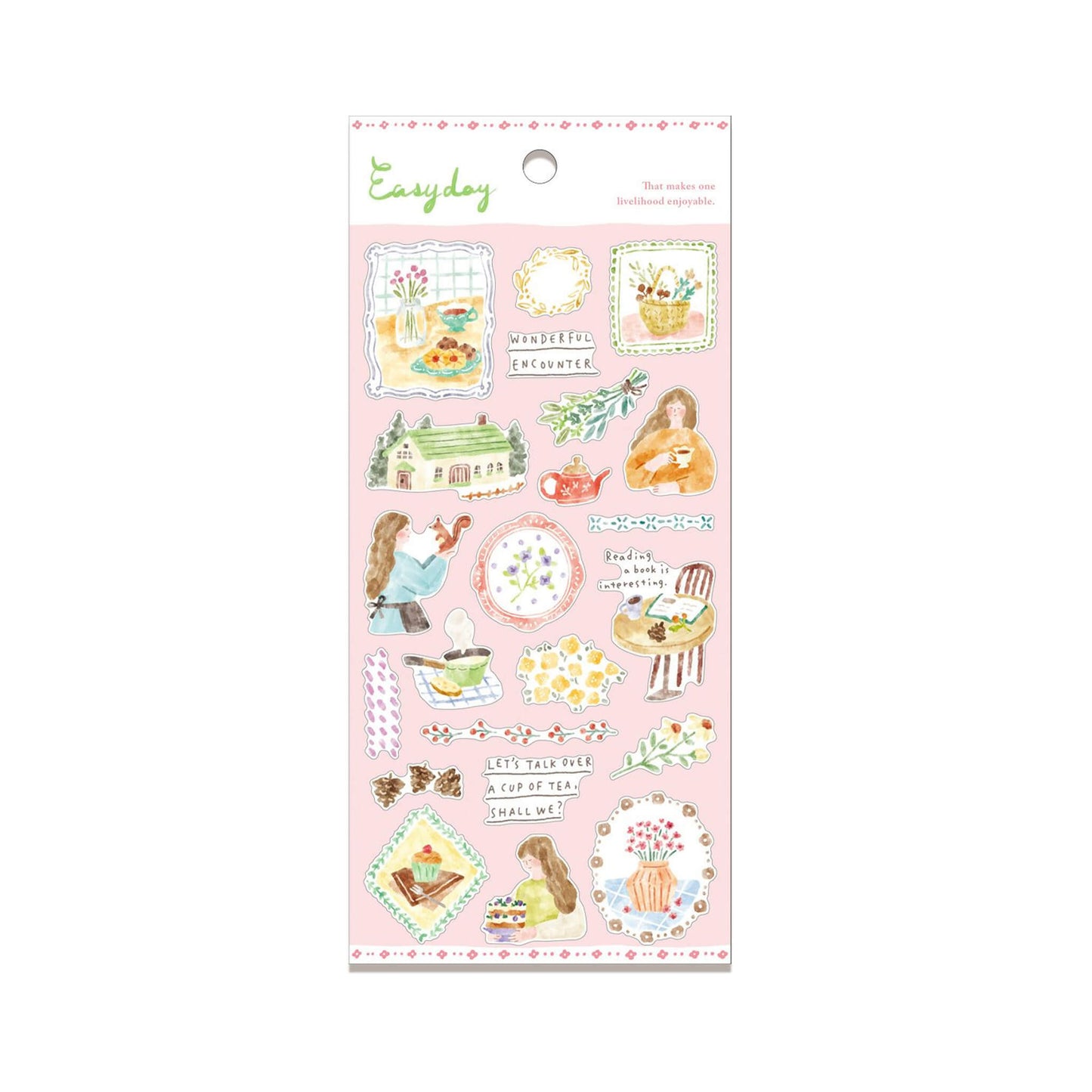 Mind Wave Easy Day Sticker - Plants