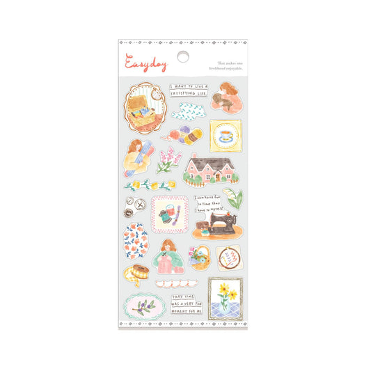 Mind Wave Easy Day Sticker - Sewing [Klistermärkeark]