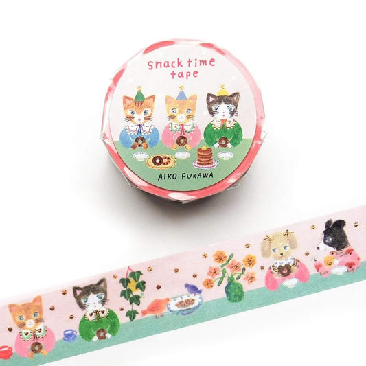 Cozyca Foil Washi Tape - Snack Time