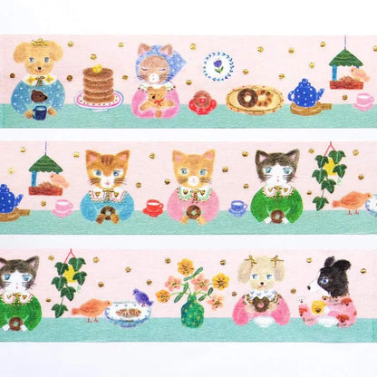 Cozyca Foil Washi Tape - Snack Time