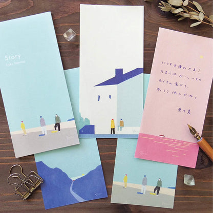 Cozyca Ippitsusen Letter Pad - Story