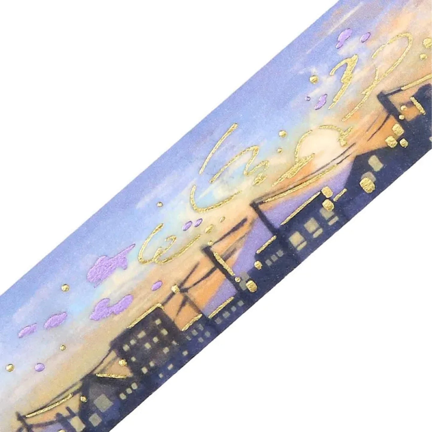 BGM Foil Washi Tape Sky Picture Book - Sunset [Washi Tejp]