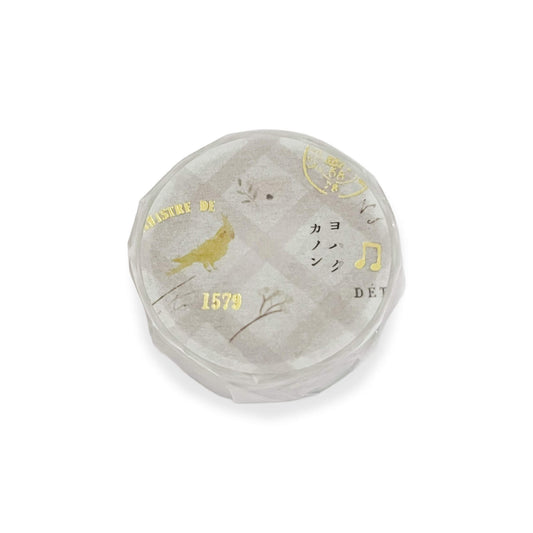 Yohaku Foil Washi Tape YH-005 Kanon