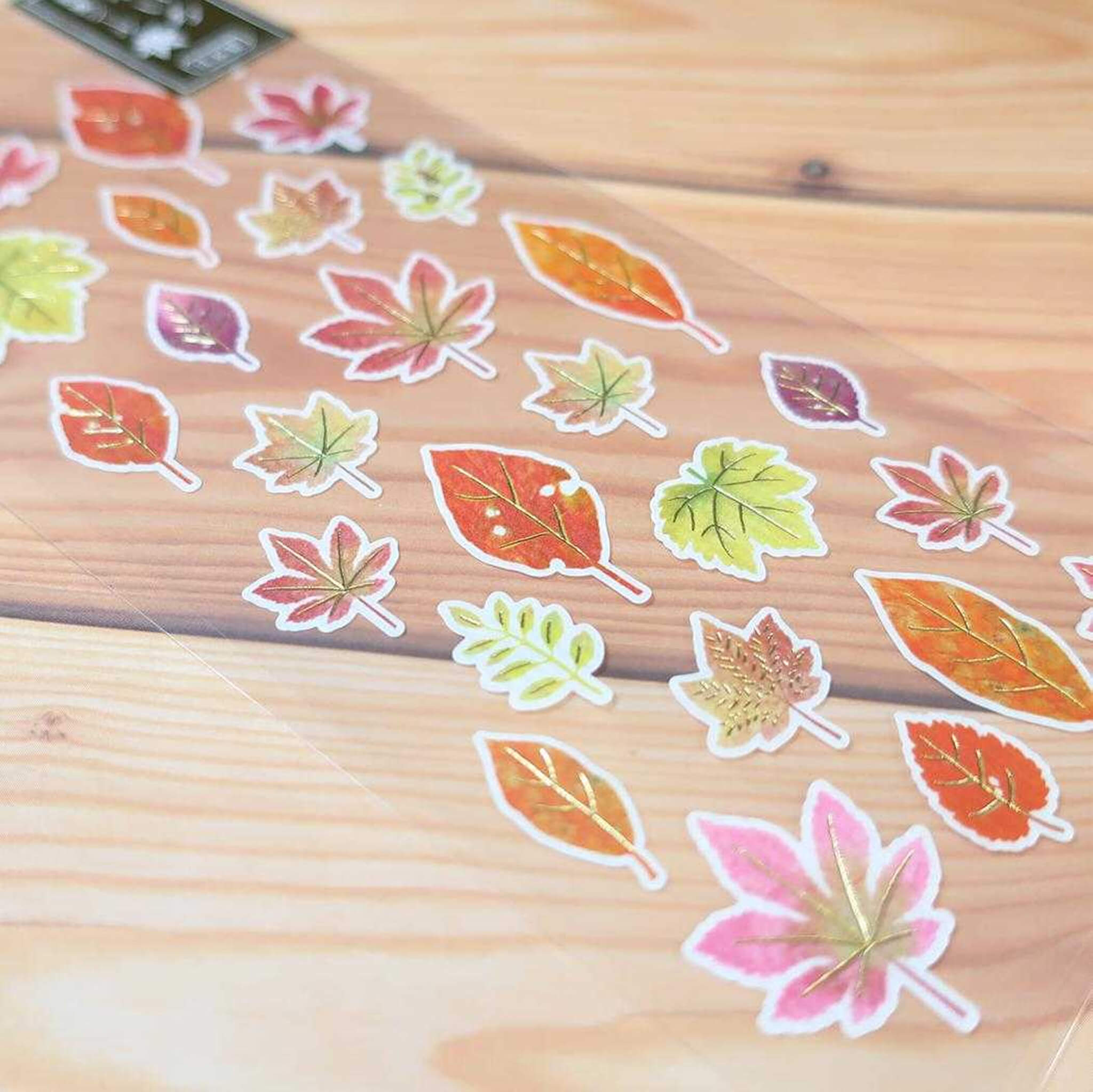 Autumn　オータム　ステッカー Active Corporation Autumn Colors Japanese-Style Sticker Sheet
