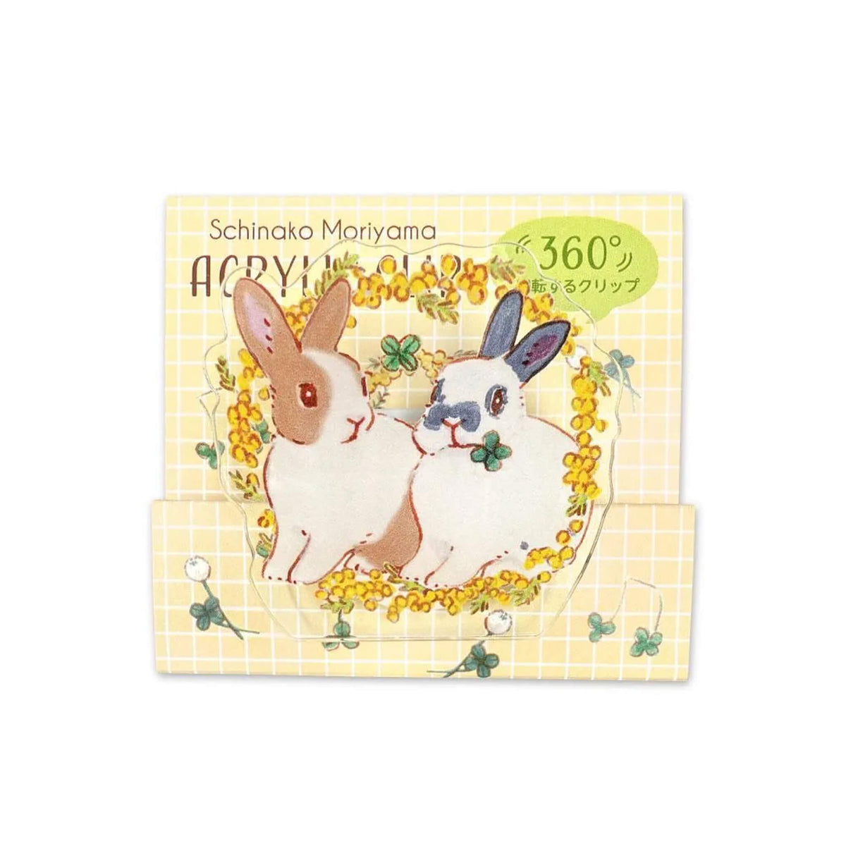 Active Corporation × Schinako Moriyama 2-Way Acrylic Clip Stand - Mimosa - Clips