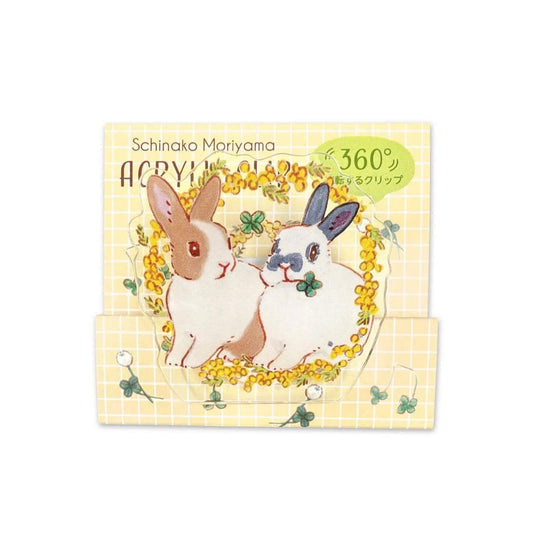 Active Corporation × Schinako Moriyama 2-Way Acrylic Clip Stand - Mimosa - Clips