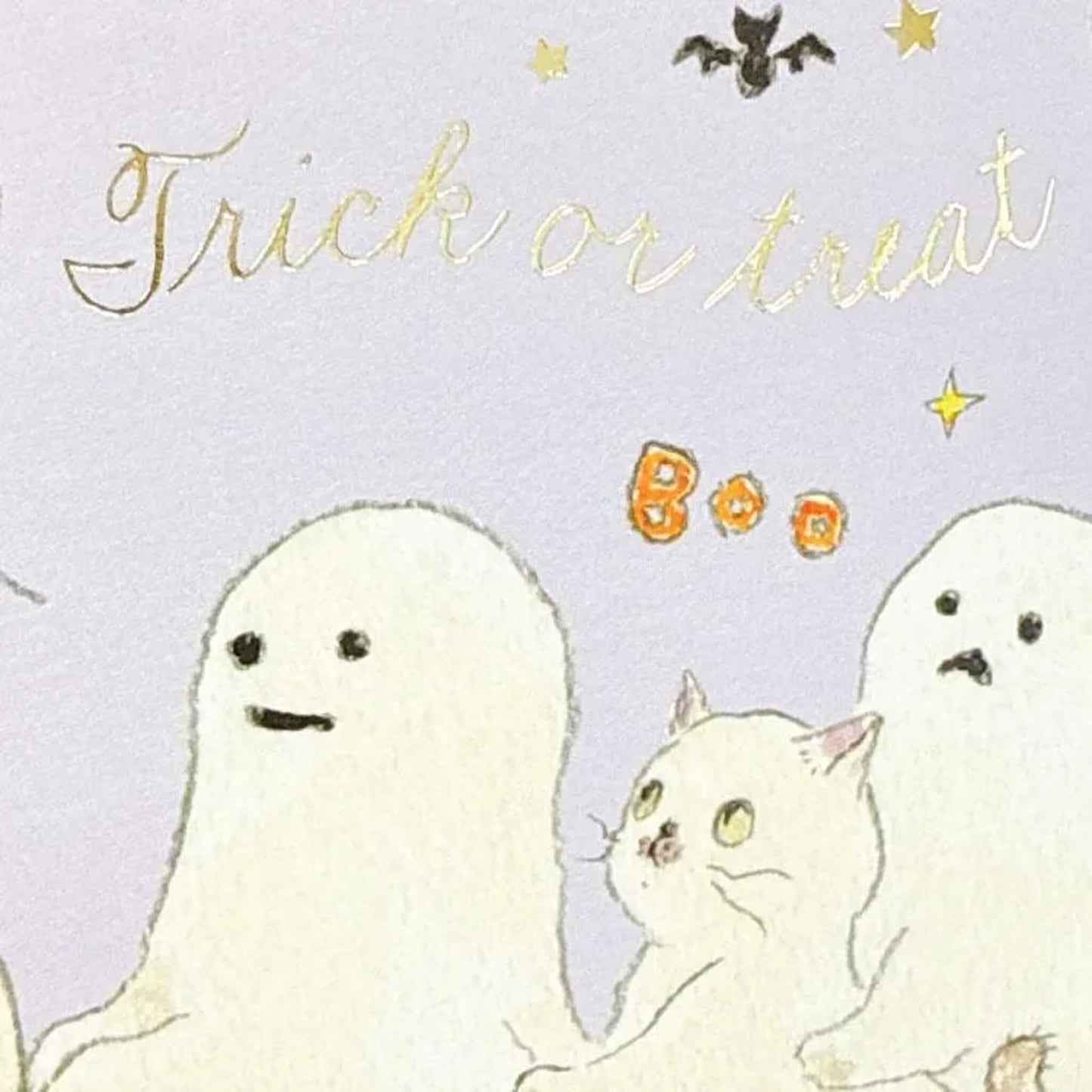 Active Corporation × Tocoro Comugi Halloween Postcard Ghost - Postcards
