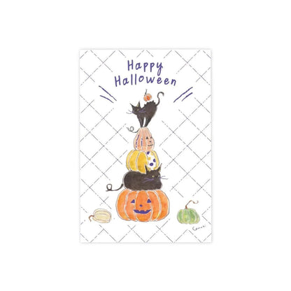 Active Corporation × Tocoro Comugi Halloween Postcard - Pumpkin - Postcards