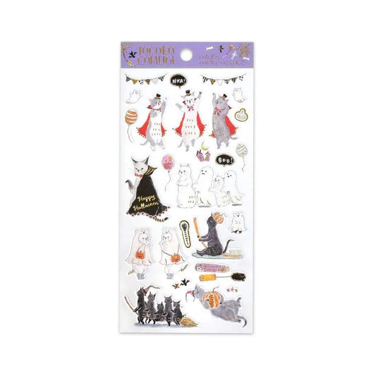 Active Corporation × Tocoro Comugi Halloween Sticker Ghost - Sticker Sheets