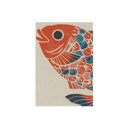 Active Corporation × Umeya / Mori Kanae Retro Printing Postcard - Tai - Postcards