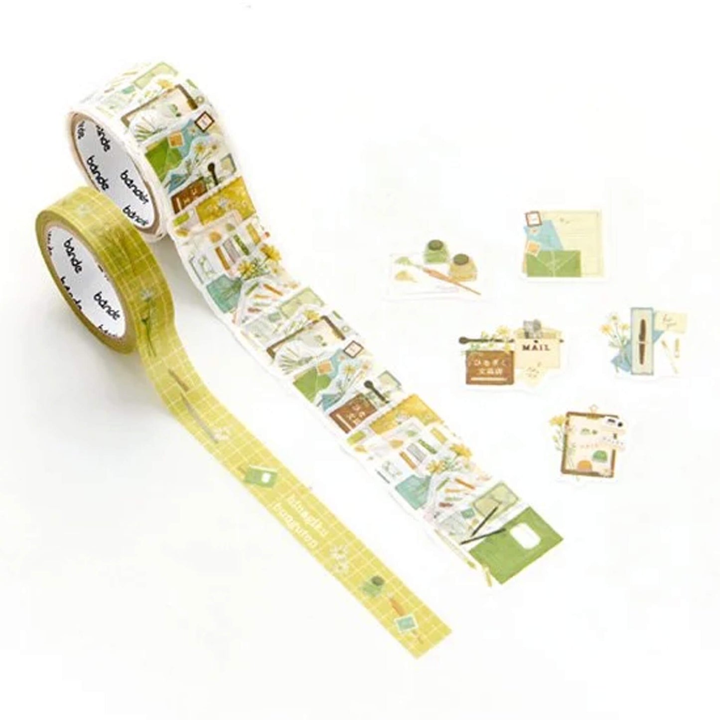 Bande Washi Roll Sticker - Daisy Stationery Shop - Roll Stickers