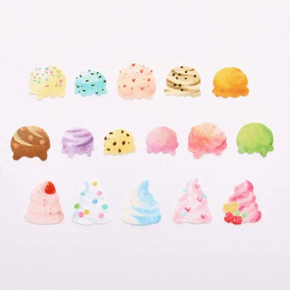 Bande Washi Roll Sticker - Ice Cream Shop - Roll Stickers